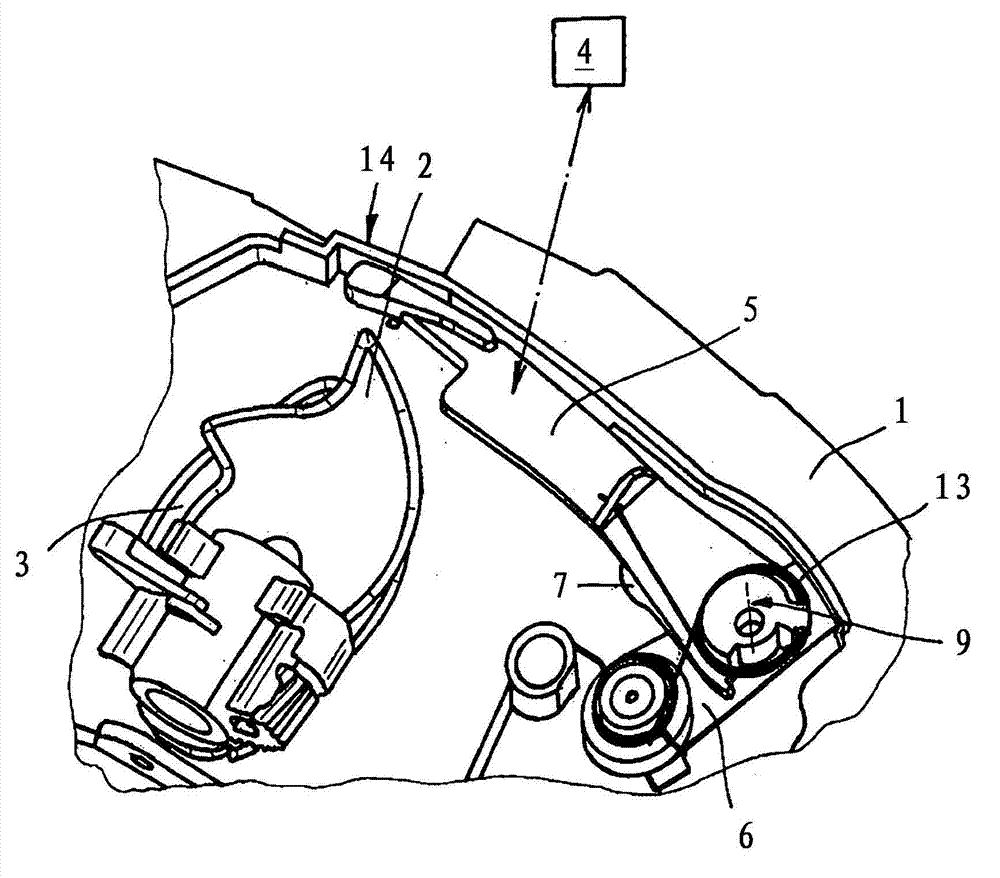 Motor-vehicle door lock