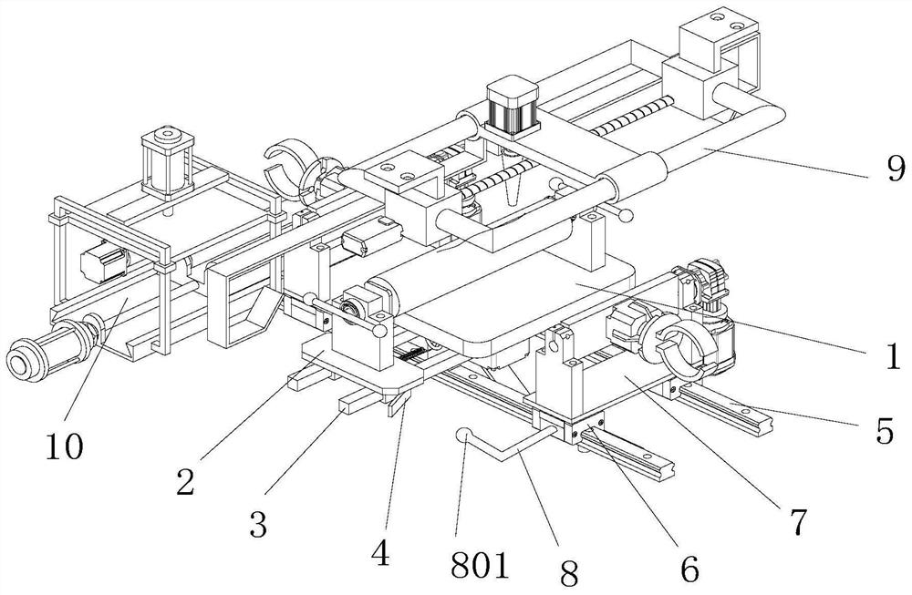 Laser cladding synchronous grinding system for roller repair and grinding process of laser cladding synchronous grinding system