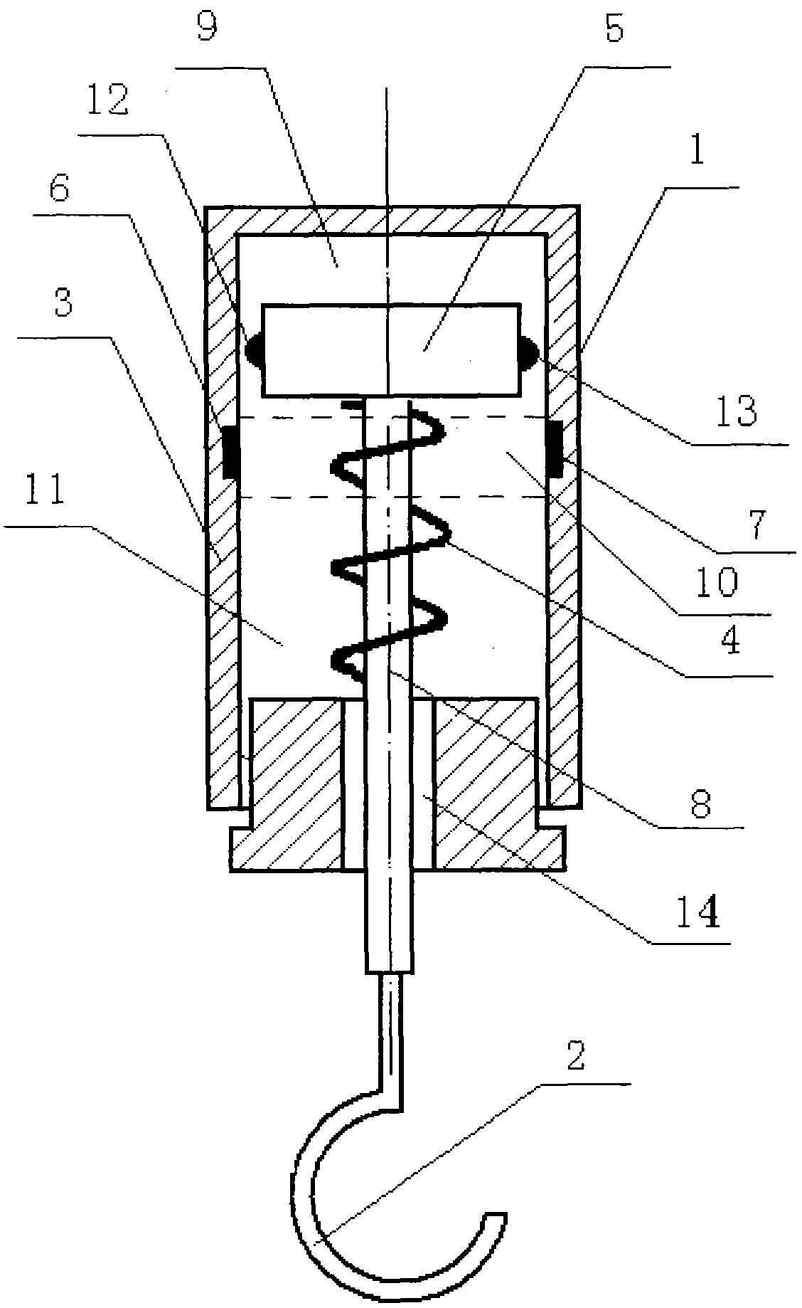 Automatic slide switch with infusion hook