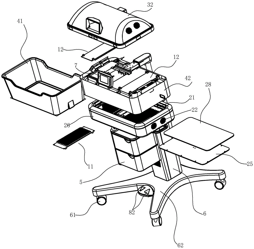 Two-sided jaundice treatment equipment capable of achieving precise temperature control