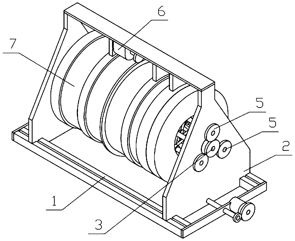 Sandstone manufacturing device