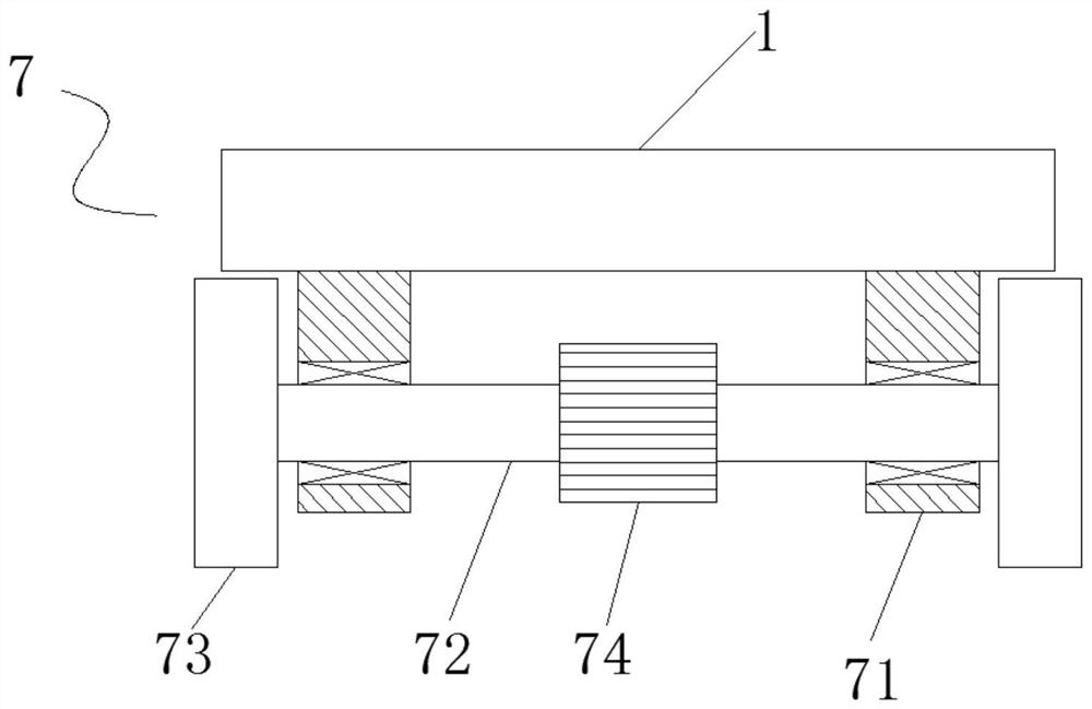 Pulling device of foam fire extinguishing device