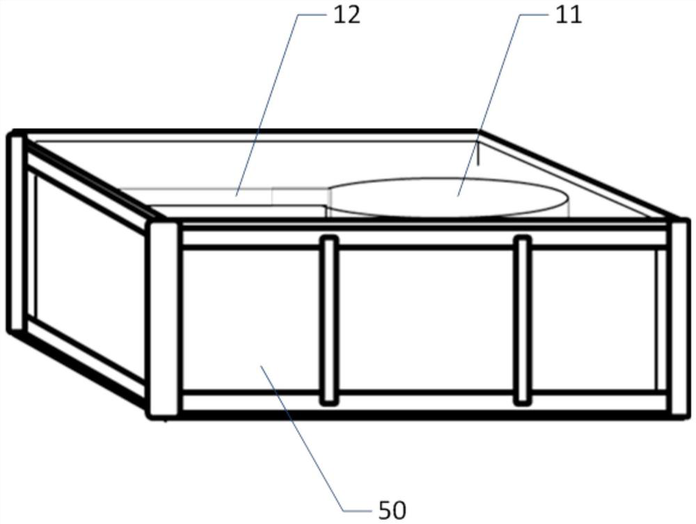 Animal instinctive fear behavior detection device and detection method