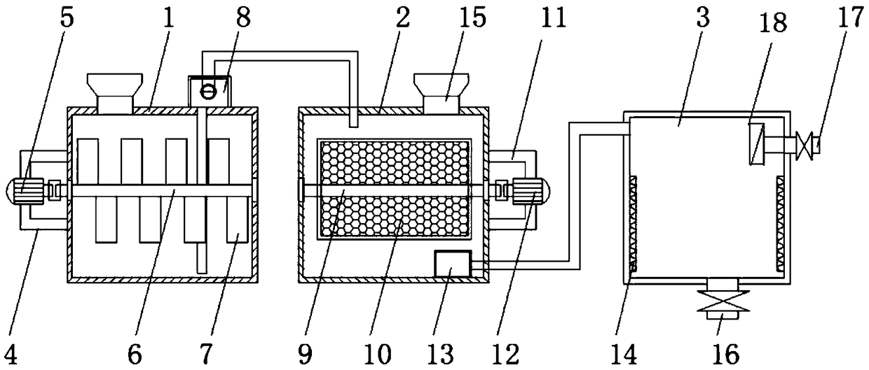 High-difficulty waste water evaporator