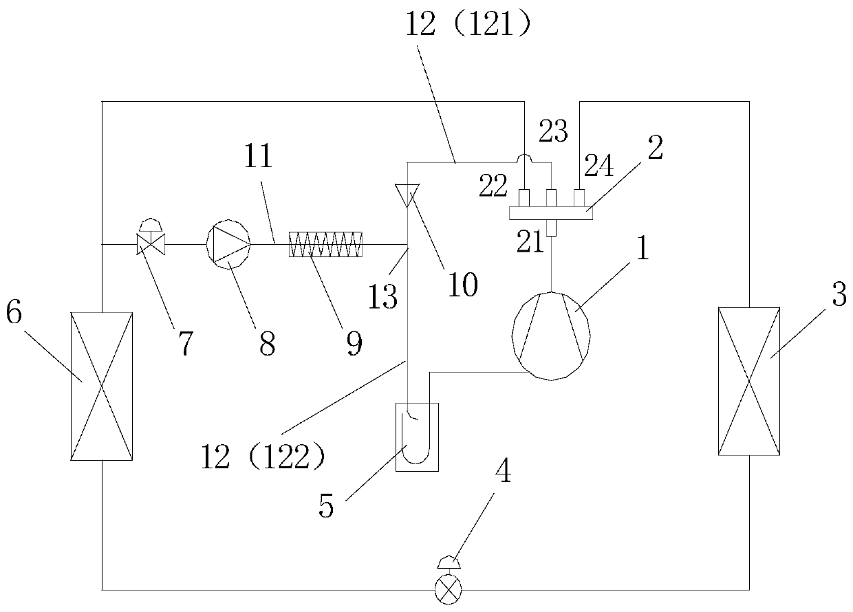 A heat pump system and its control method