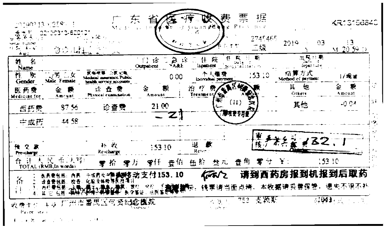 Deep learning-based invoice information management method, system and readable medium