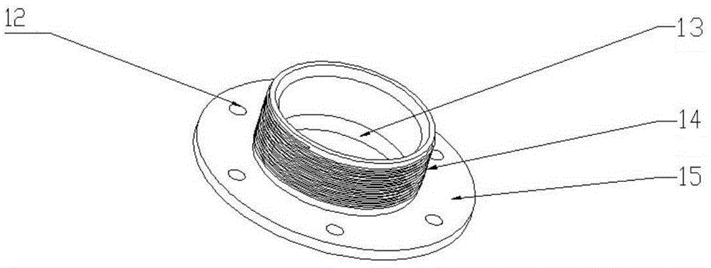 Volute case for integral dynamic balance test of detachable turbocharger