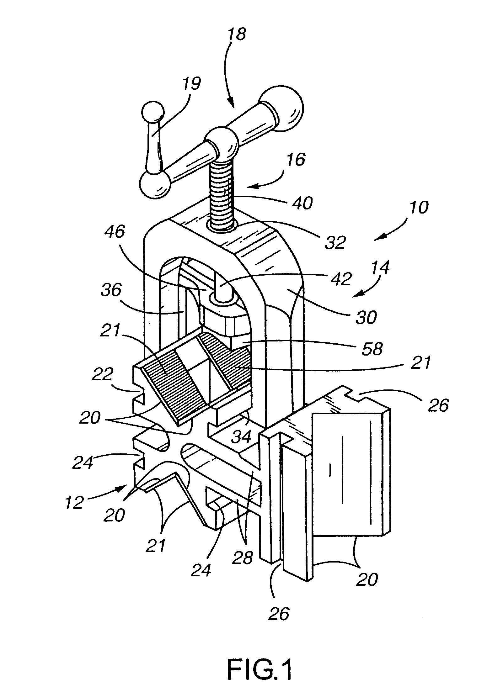 Portable vise and saw combination