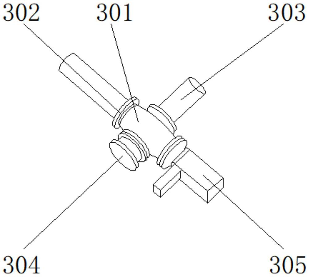 Preservative film guiding and covering device for food packaging