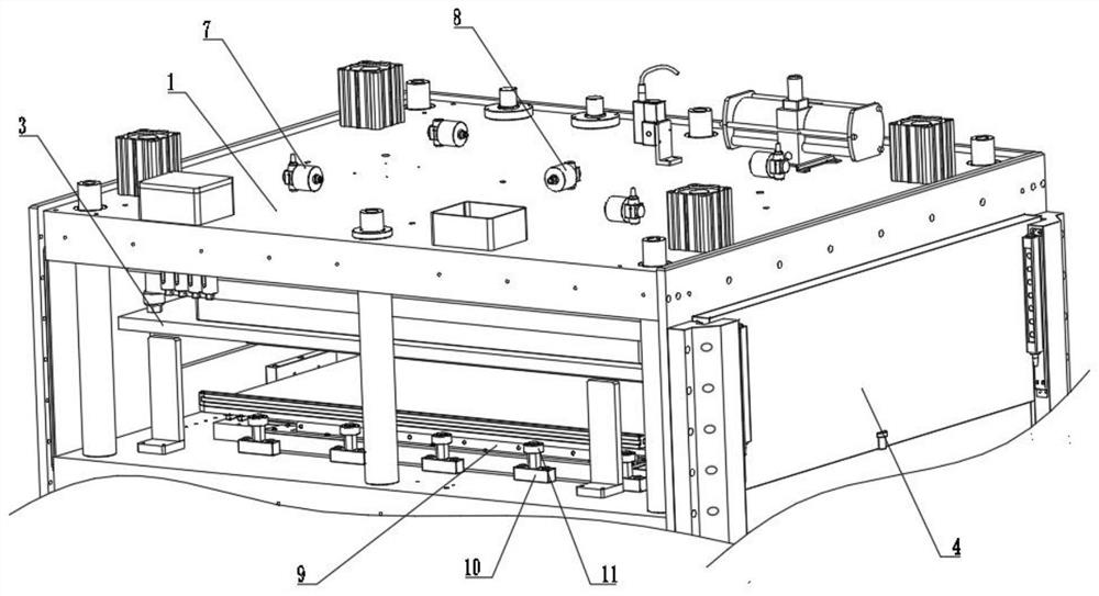 Circuit board pressing method