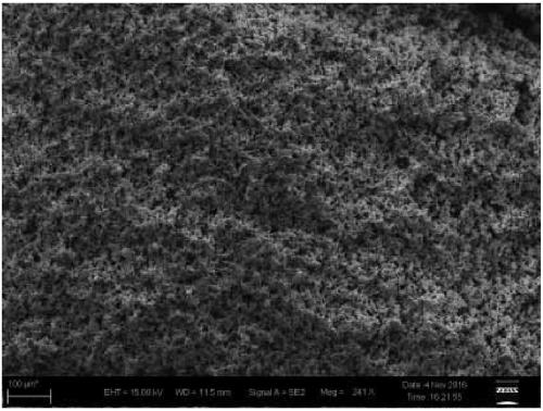 Method for preparing SiC aerogel through ultrasonic-mixing silicon source and carbon source