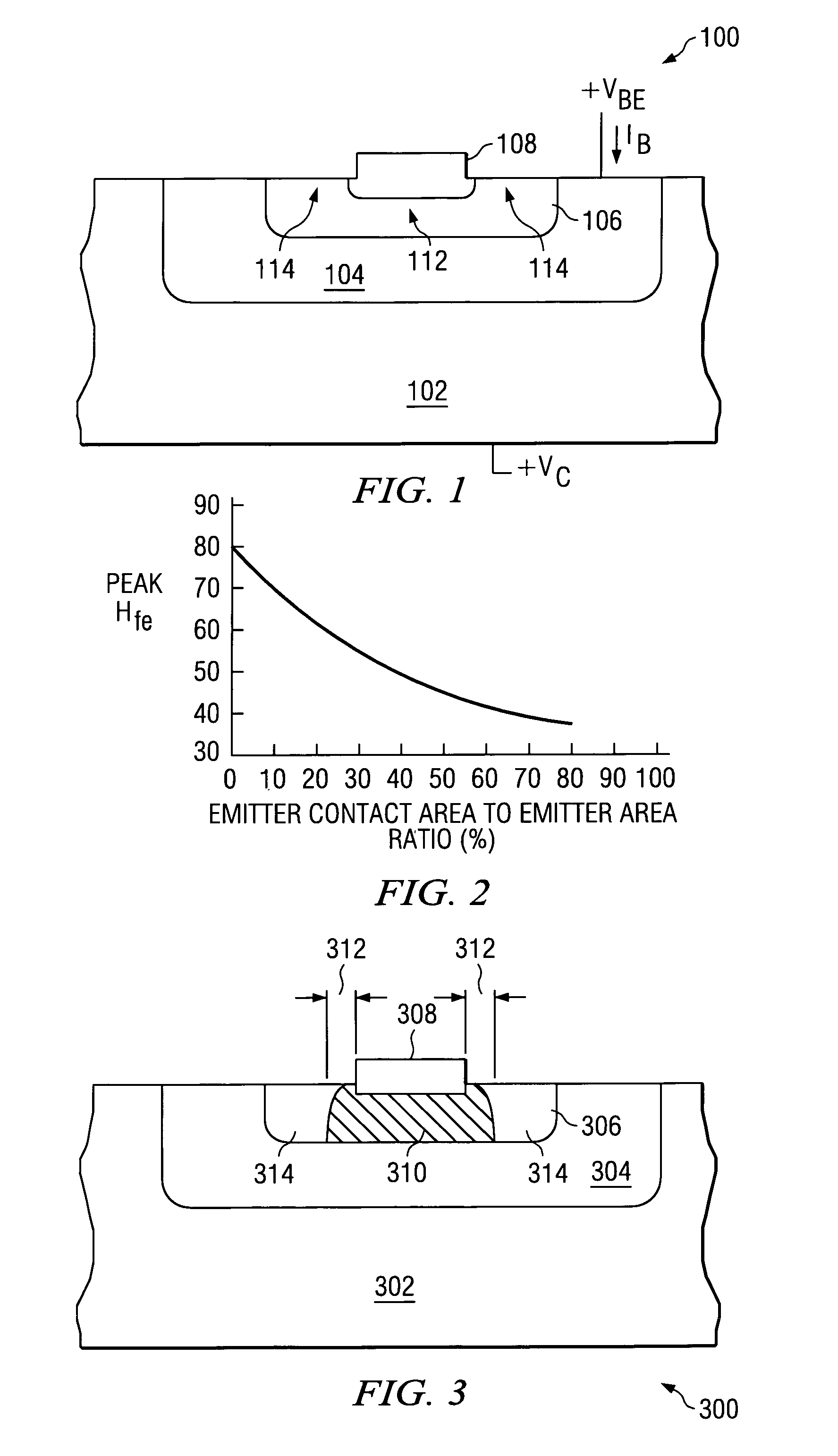 Versatile system for optimizing current gain in bipolar transistor structures