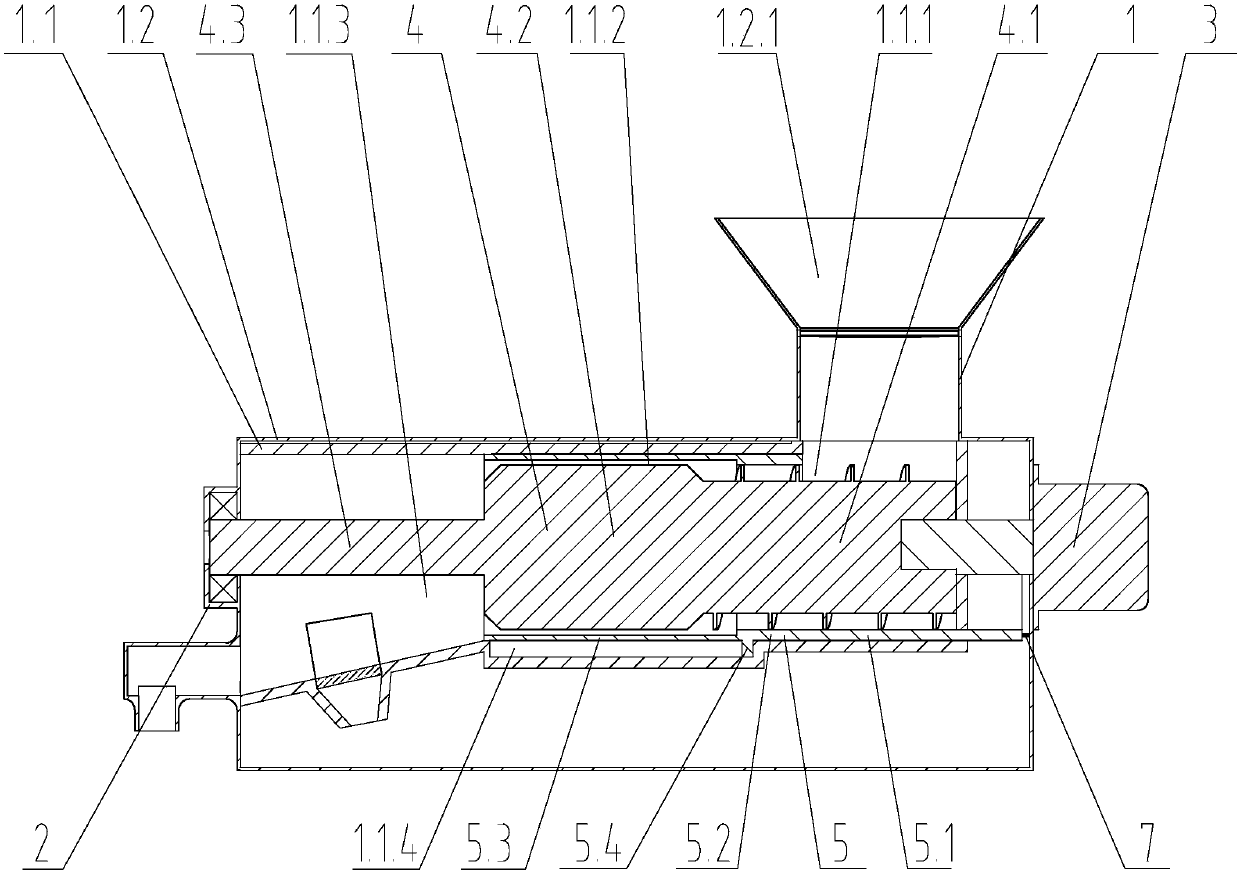 A device for processing grinding balls