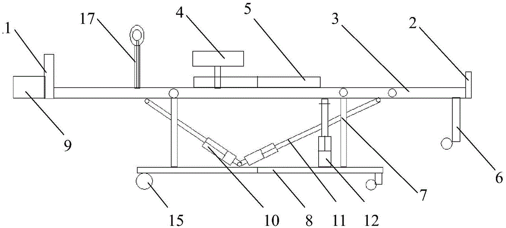 Automatic bathing bed of mechanical device