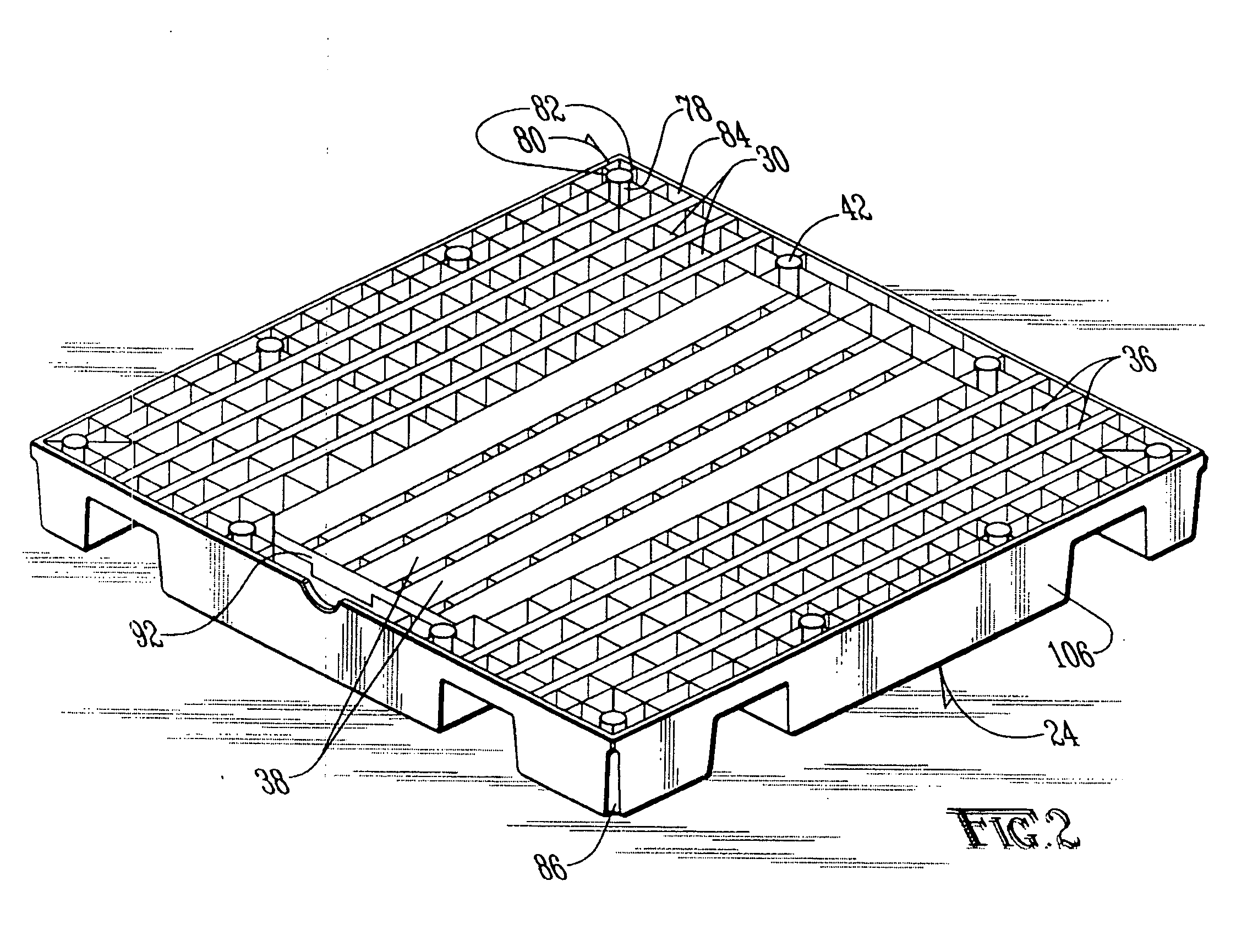 Stackable collapsible container