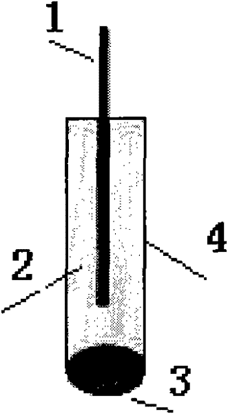 A detection method and device of a polymer membrane ion selective electrode