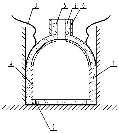 A small underground storage tank and its manufacturing method