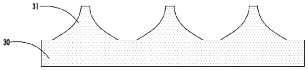 Mesh microstructure for high-viscosity liquid atomization and its manufacturing method