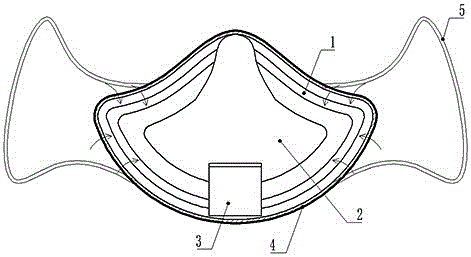 Air purification nose mask