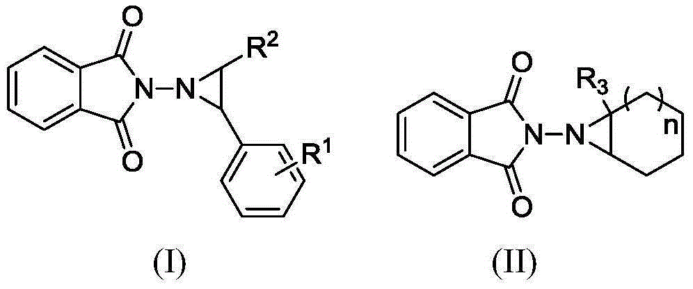 Electrochemical catalytic synthesis method of aziridine compounds