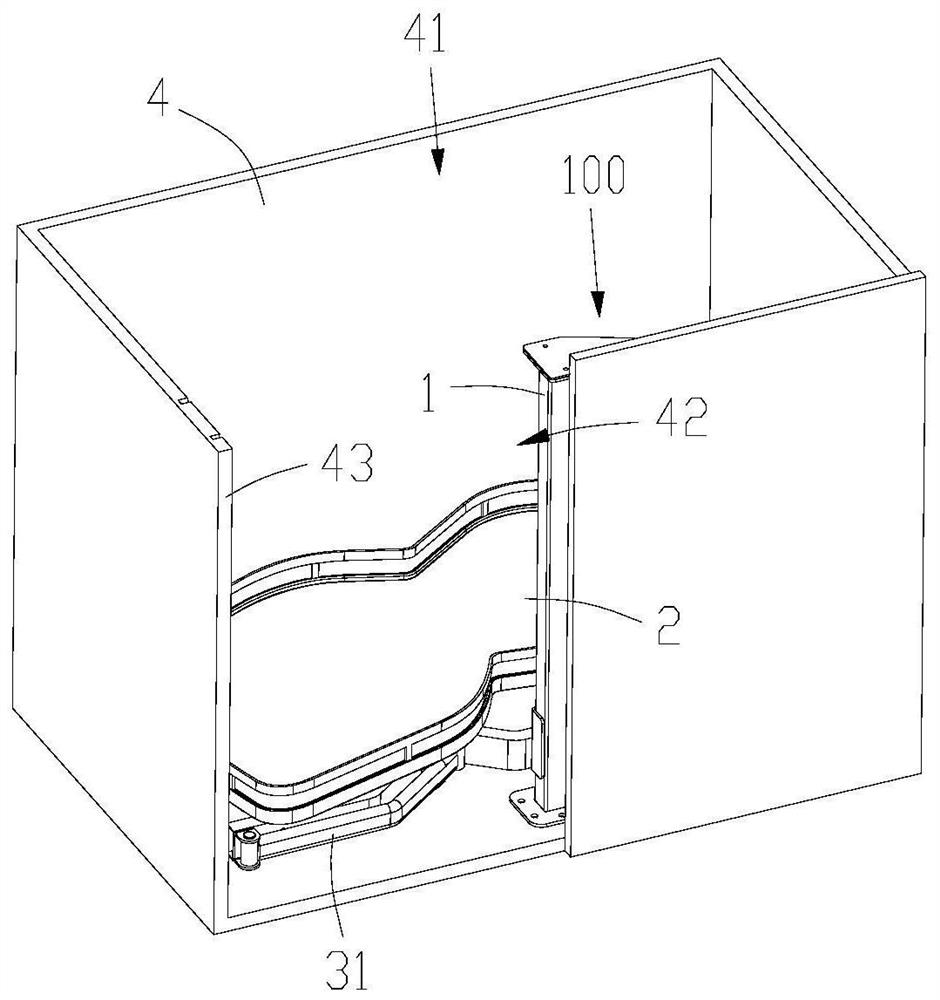 Corner cabinet accessories and corner cabinets