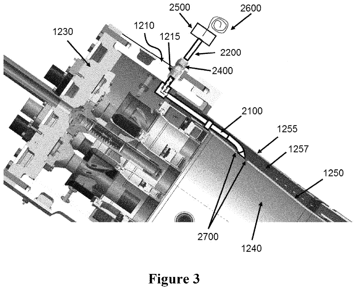 Impedance tube having a machined union