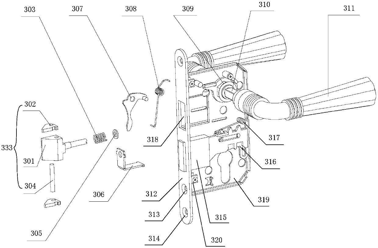 Prying-resistant lock