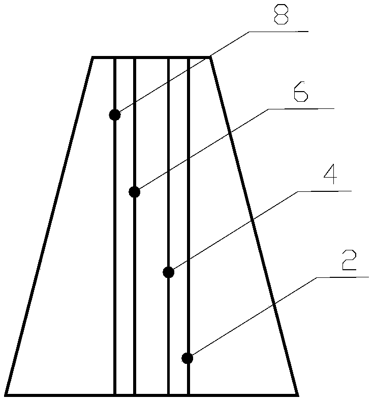 Composite cavity box segment liquid-state forming method