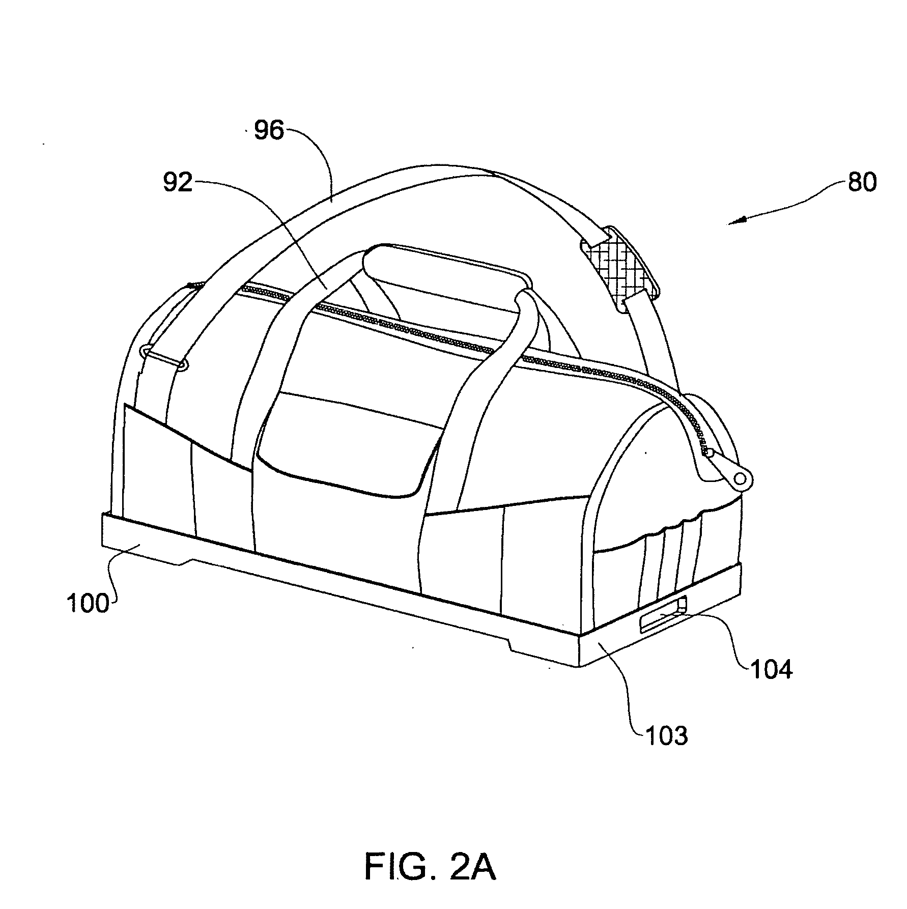 Portable container assembly