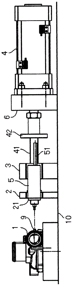 Side riveting mechanism for riveting assembly machines