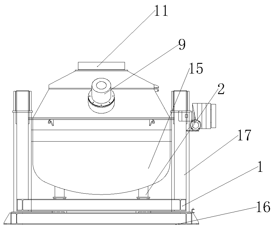 Tilting type molten aluminum transfer ladle