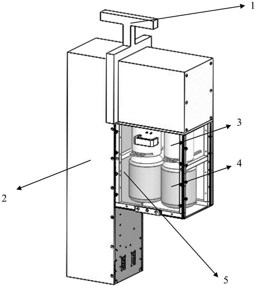 Automatic liquid-collecting device applicable to being arranged on water-surface robot equipment and method