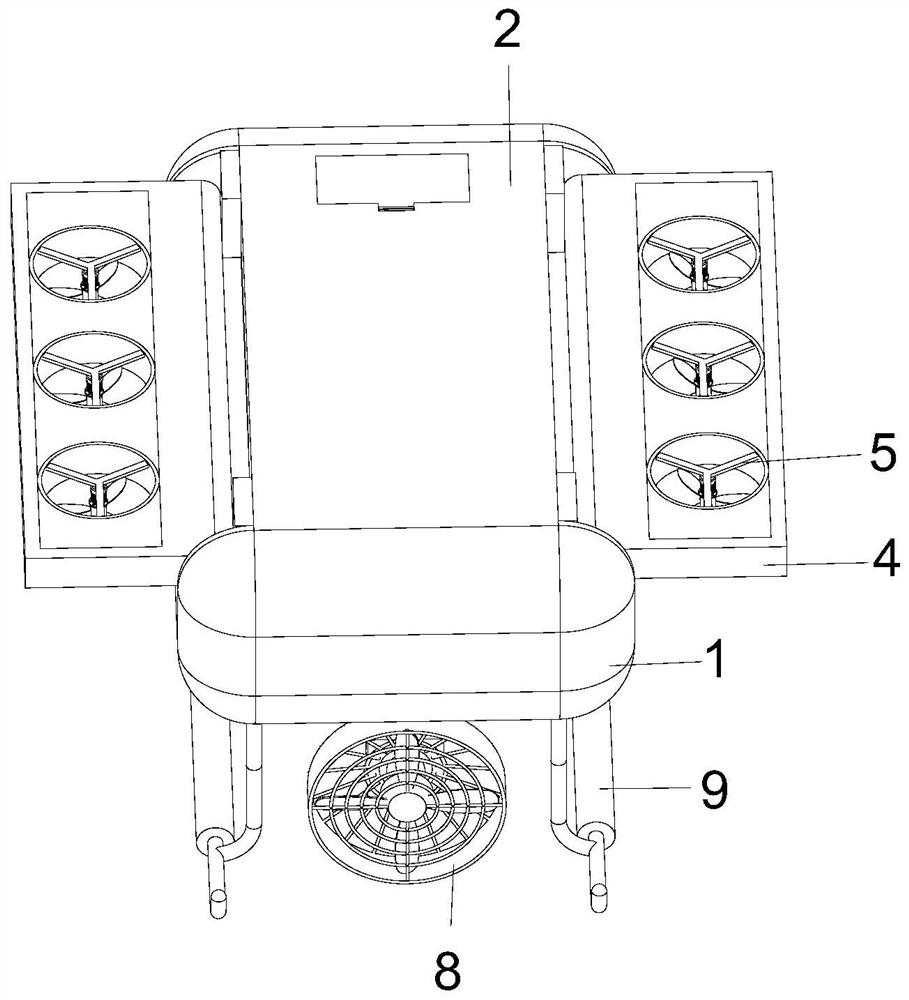 A water drone with folding function