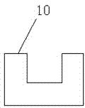 Bar bending degree measuring instrument