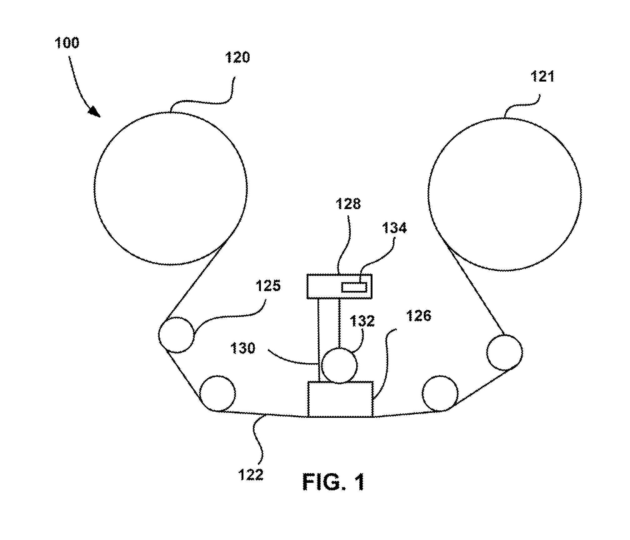 Low friction tape head and system implementing same