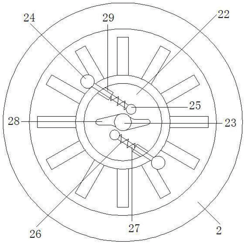 Sludge heating and drying device