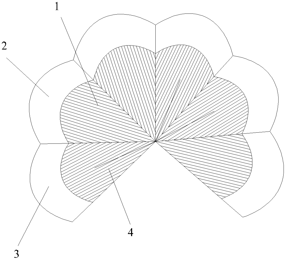 Circumferential retractable roof structure