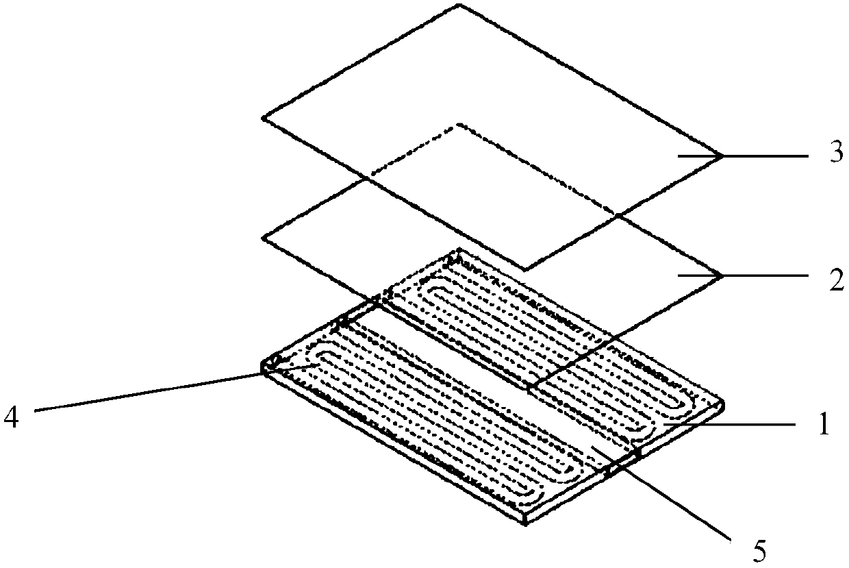 Battery heat exchange device, power battery assembly and power automobile