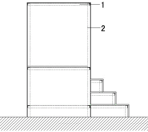 Detachable integrated assembly simple toilet