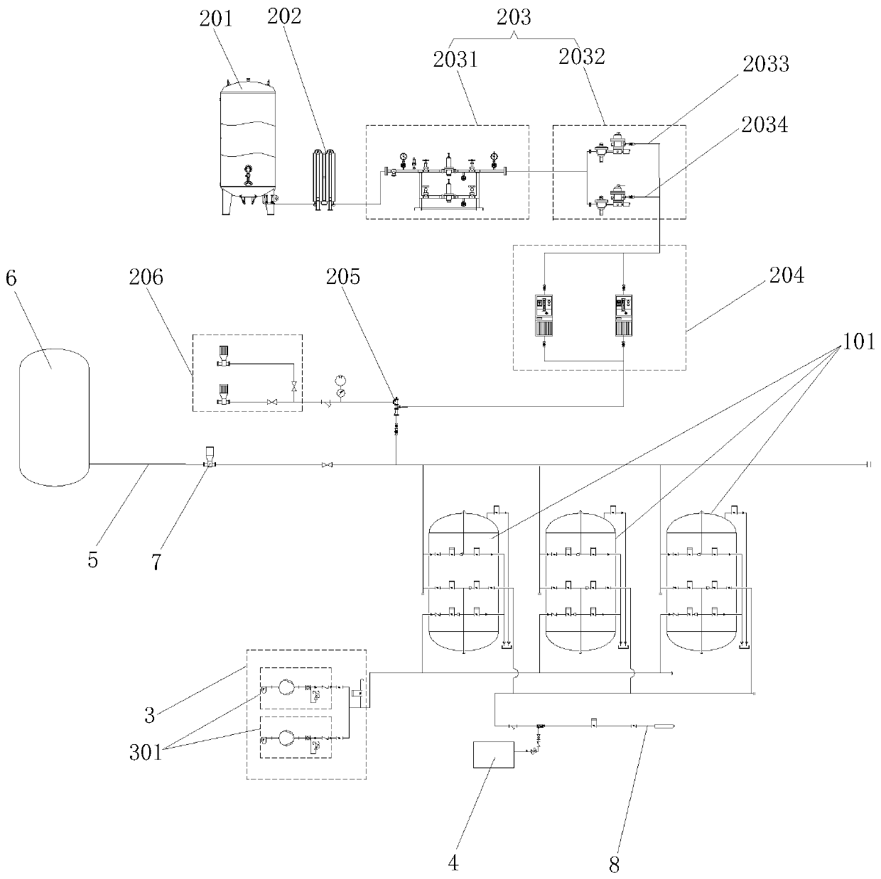 Quality regulating system for desalinated water and method for regulating water quality