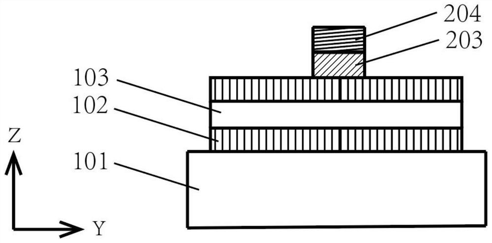 Heterojunction bipolar transistor with GAA structure and preparation method thereof