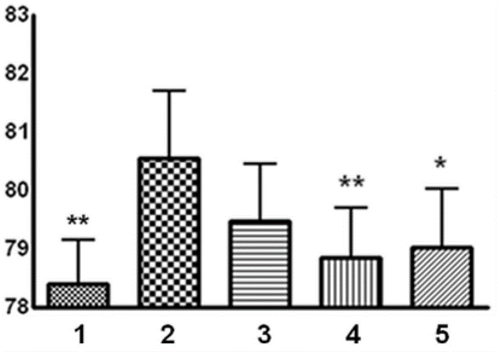 Application of total saponins of bacopa monnieri (L.) wettst. in preparation of medicaments for resisting cerebral ischemia