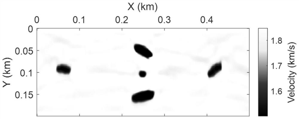 Full-waveform inversion method suitable for complex collapse column of coal seam floor