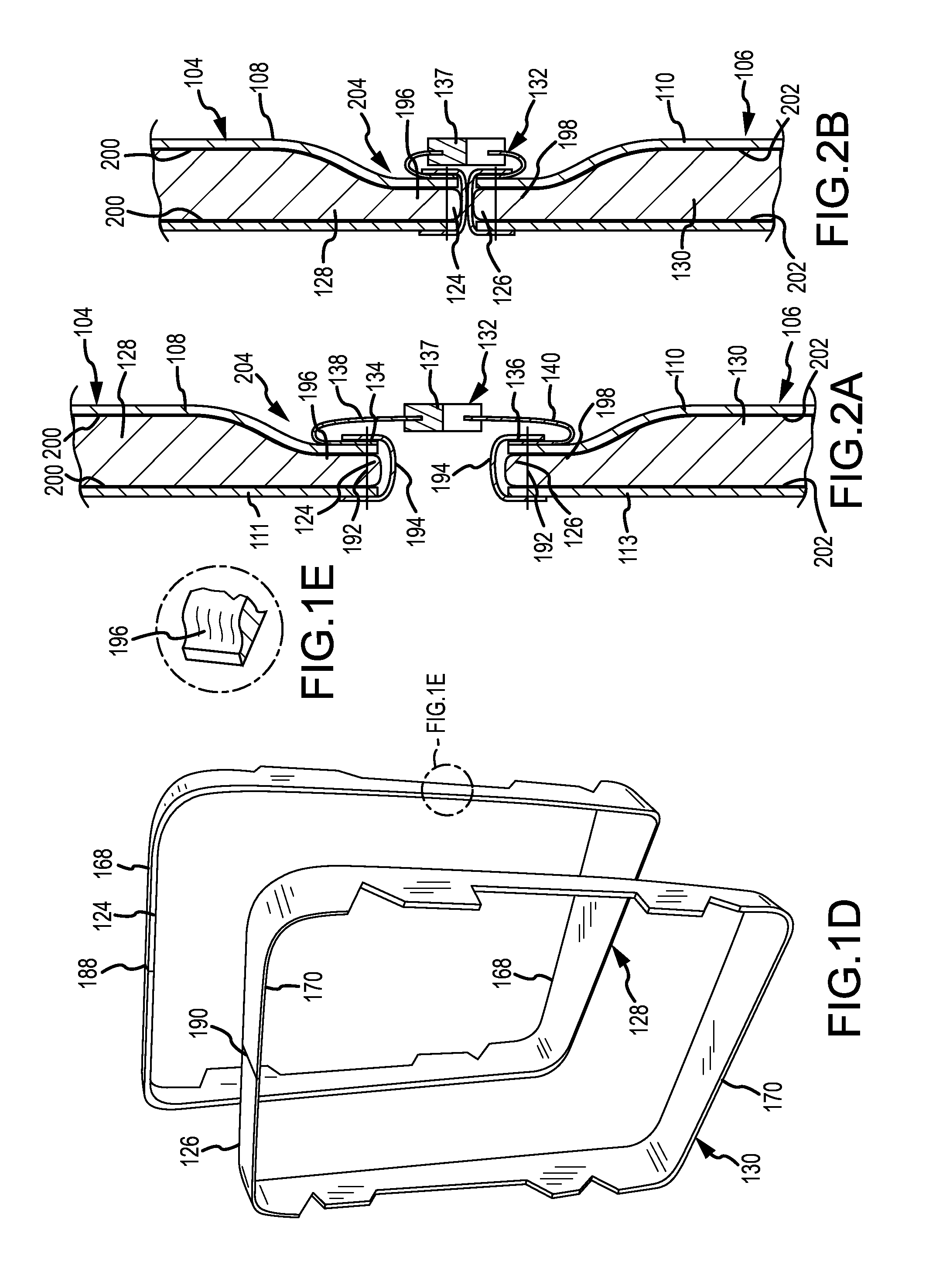 Frame structure for a luggage item