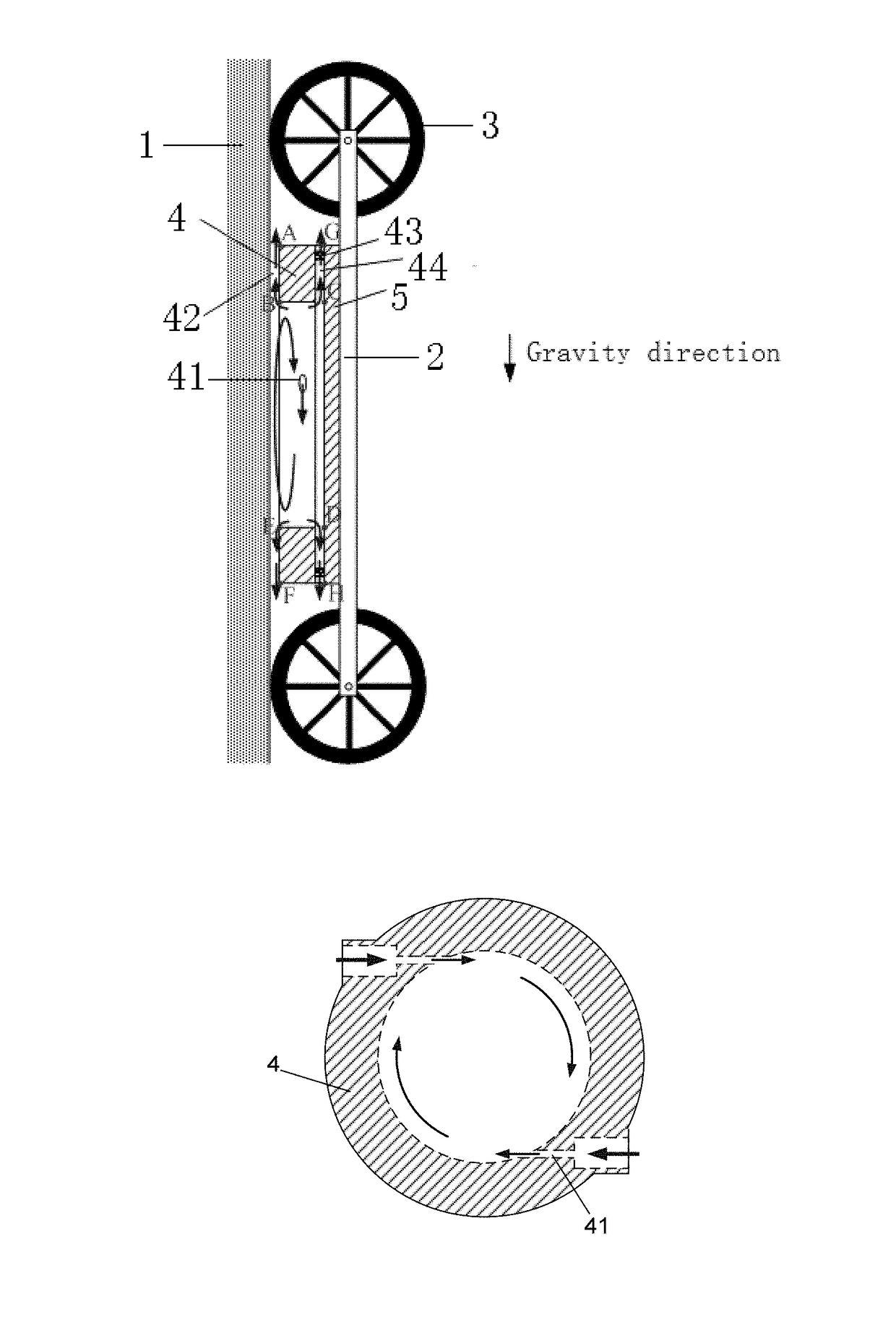 Climbing Robot Vehicle