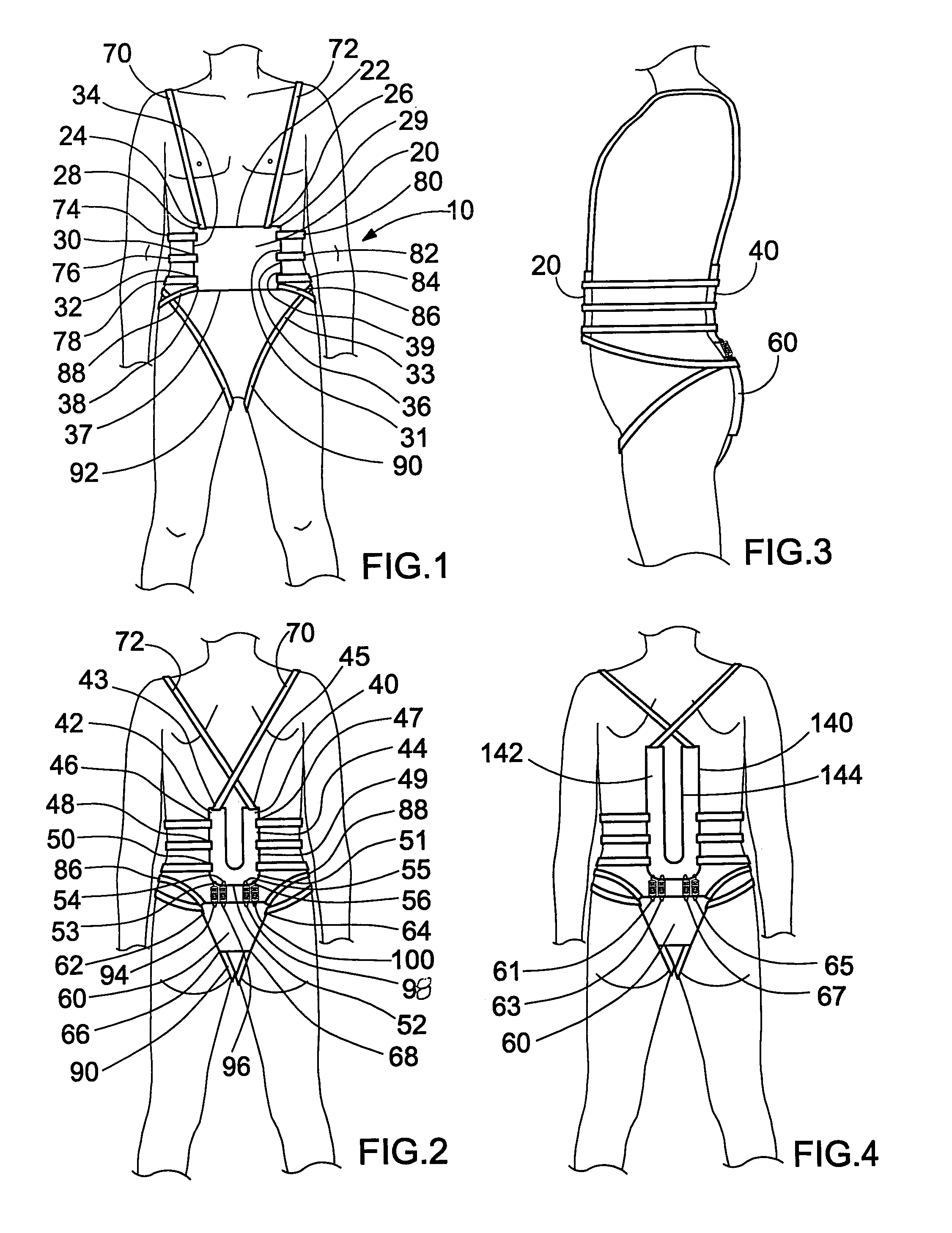 Dynamic lumbar brace