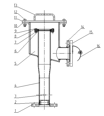 Vertical foam generator