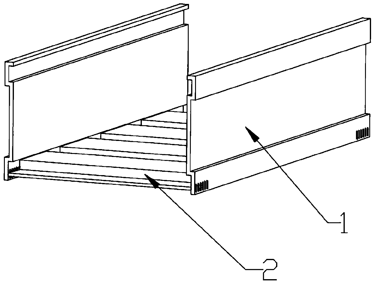 Side plate automatic conveying device for seamless welding of cable ladder