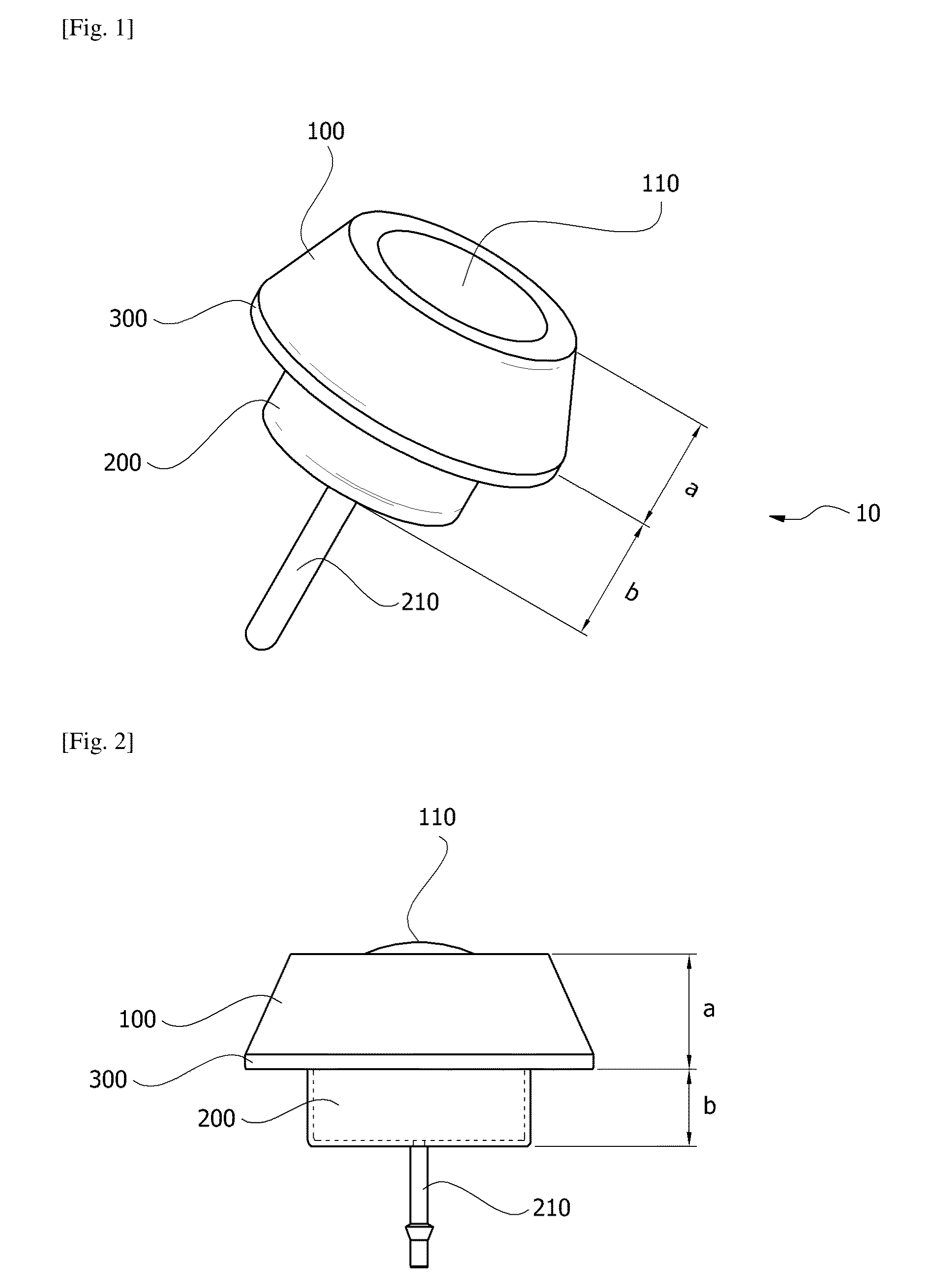 Skull implant type medication injection port