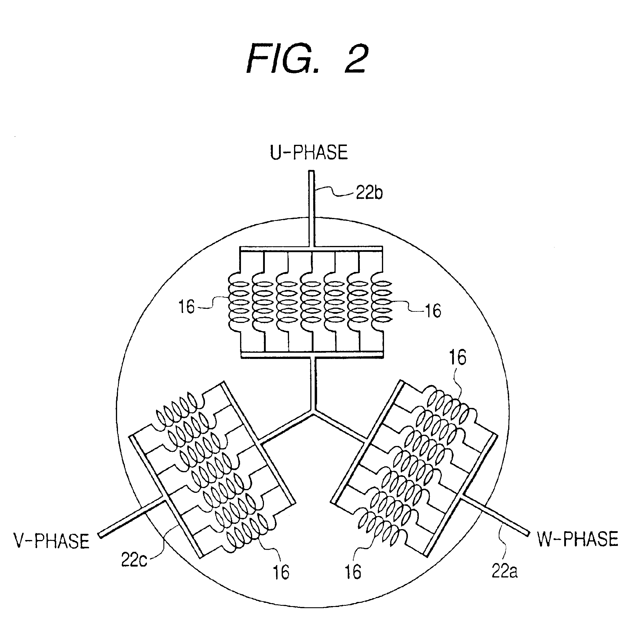 Thin brushless motor having ring-configured centralized power distribution unit